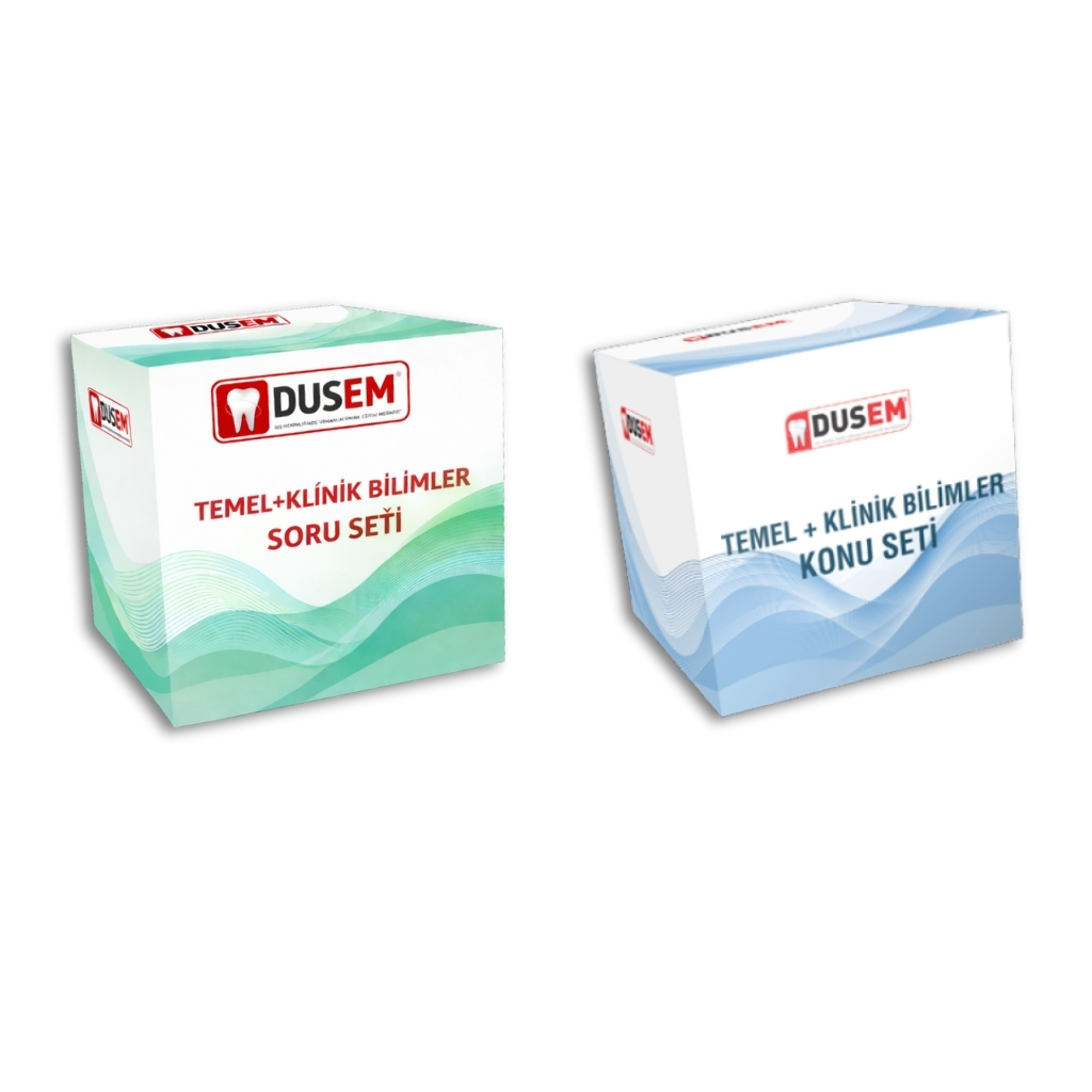 DUS Temel ve Klinik Bilimler Konu ve Soru Seti